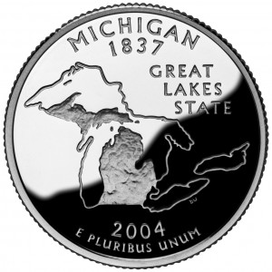 Michigan State Quarter U.S. Mint