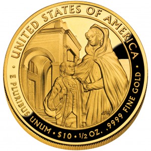 Louisa Adams First Spouse $10 Gold Coin | U.S. Mint