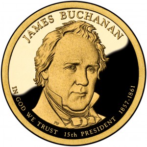 James Buchanan Presidential 1 Coin U.S. Mint