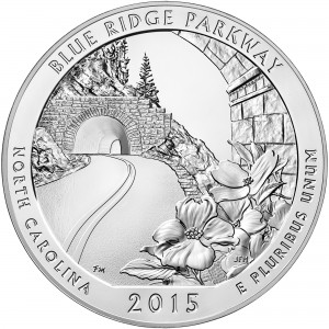 Blue Ridge Parkway Quarter U.S. Mint