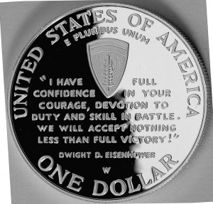 Commemorative | World War II 50th Dollar | U.S. Mint