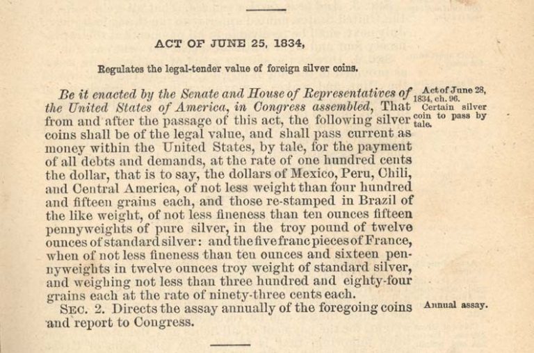coinage act of 1873 purpose
