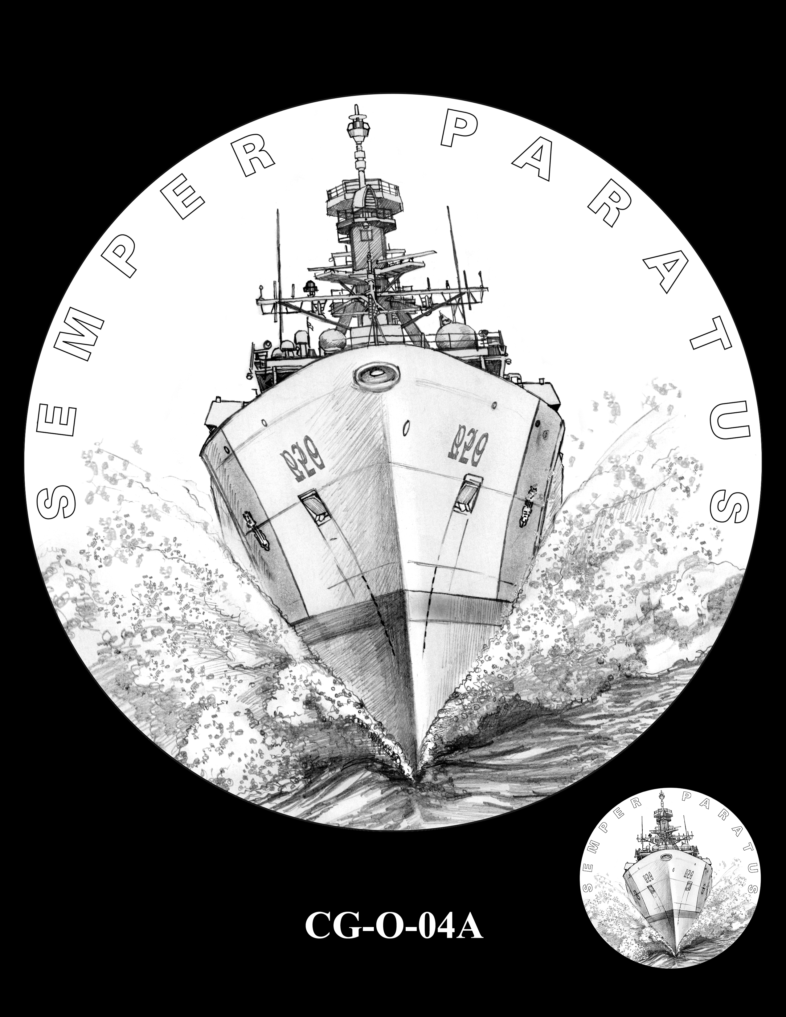 CG-O-04A -- Armed Forces Medal - Coast Guard