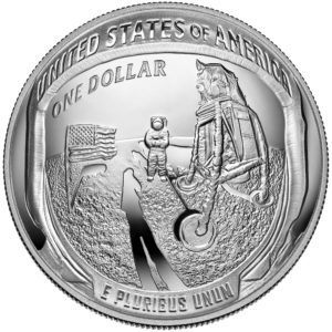 Apollo 11 50th Anniversary Silver Dollar | U.S. Mint