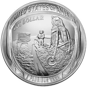 Apollo 11 50th Anniversary Silver Dollar | U.S. Mint