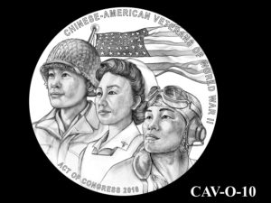 Chinese American Veterans of WWII Medal | CCAC Images | U.S. Mint