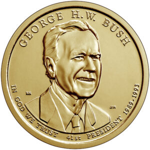George H.W. Bush Presidential $1 Coin | U.S. Mint