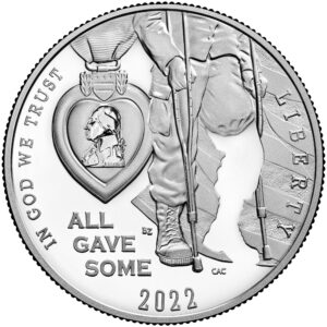 National Purple Heart Hall of Honor Clad Half Dollar | U.S. Mint