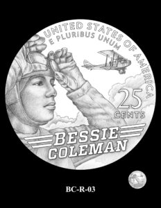 2023 Women Making History 5pc Set - Bessie Coleman Quarter #6