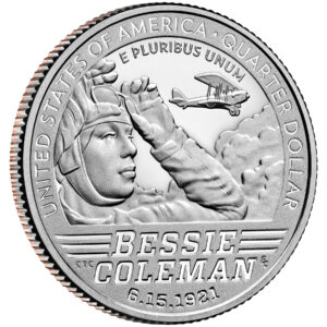 2023 Women Making History 5pc Set - Bessie Coleman Quarter #6