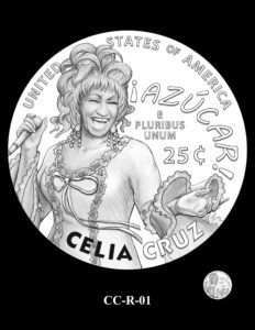 2024 Celia Cruz American Women Quarter CCAC Images U.S. Mint