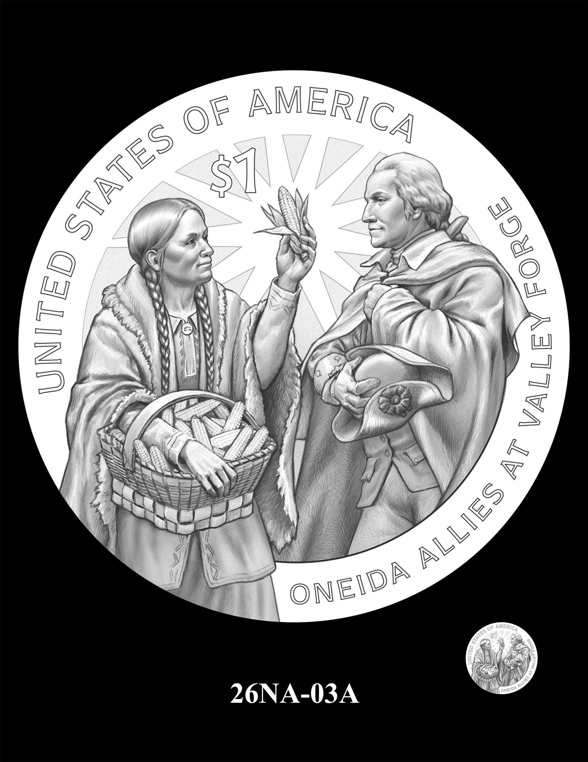 26NA-03A -- 2026 Native American $1 Coin