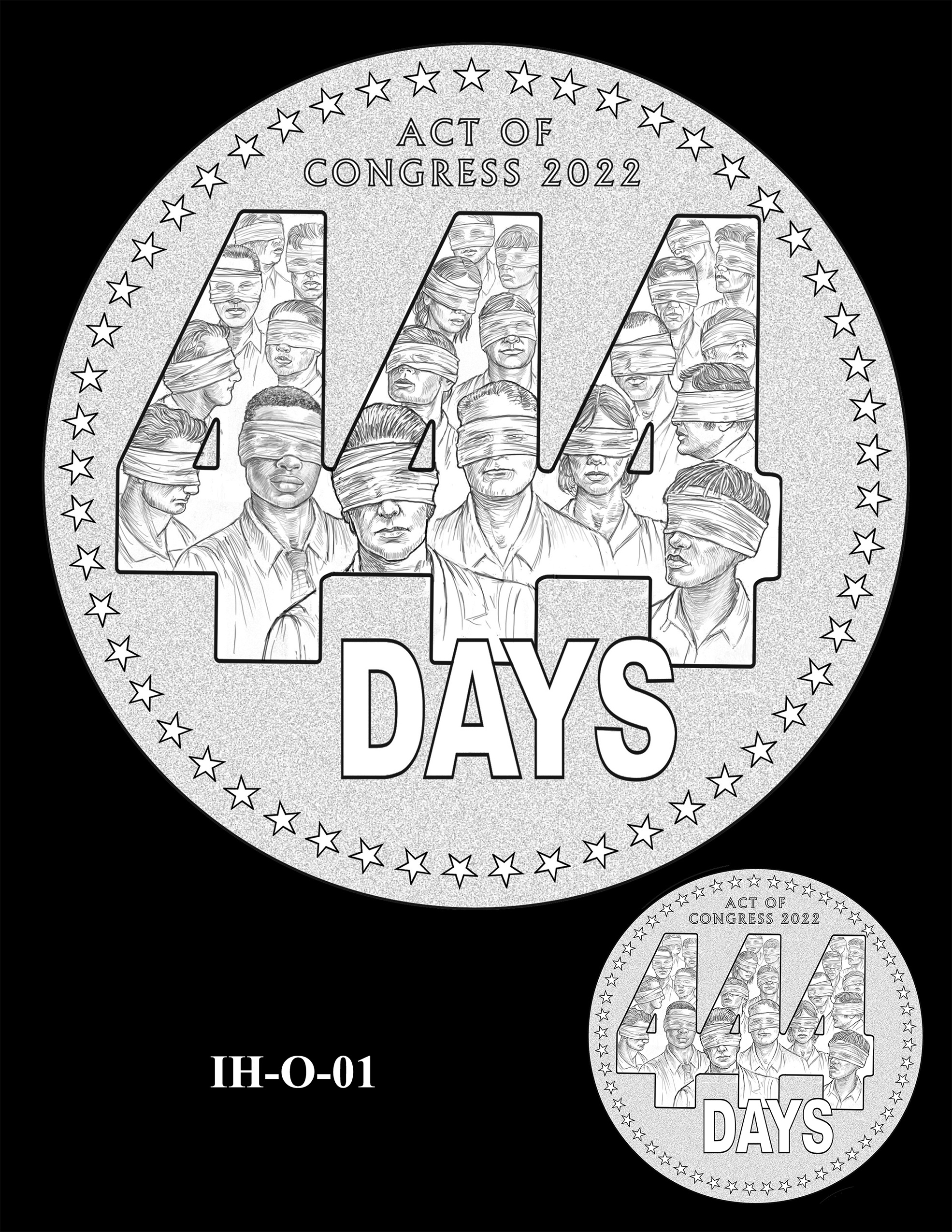 IH-O-01 -- Iran Hostages Congressional Gold Medal