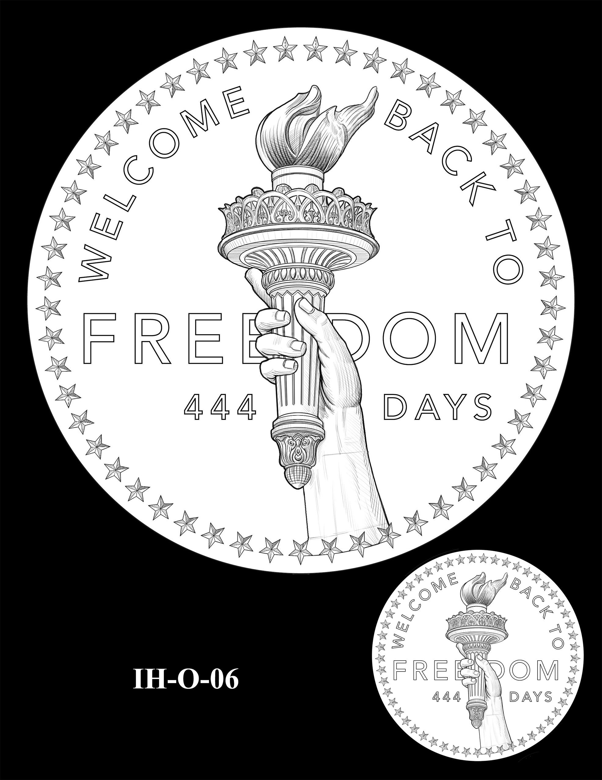 IH-O-06 -- Iran Hostages Congressional Gold Medal
