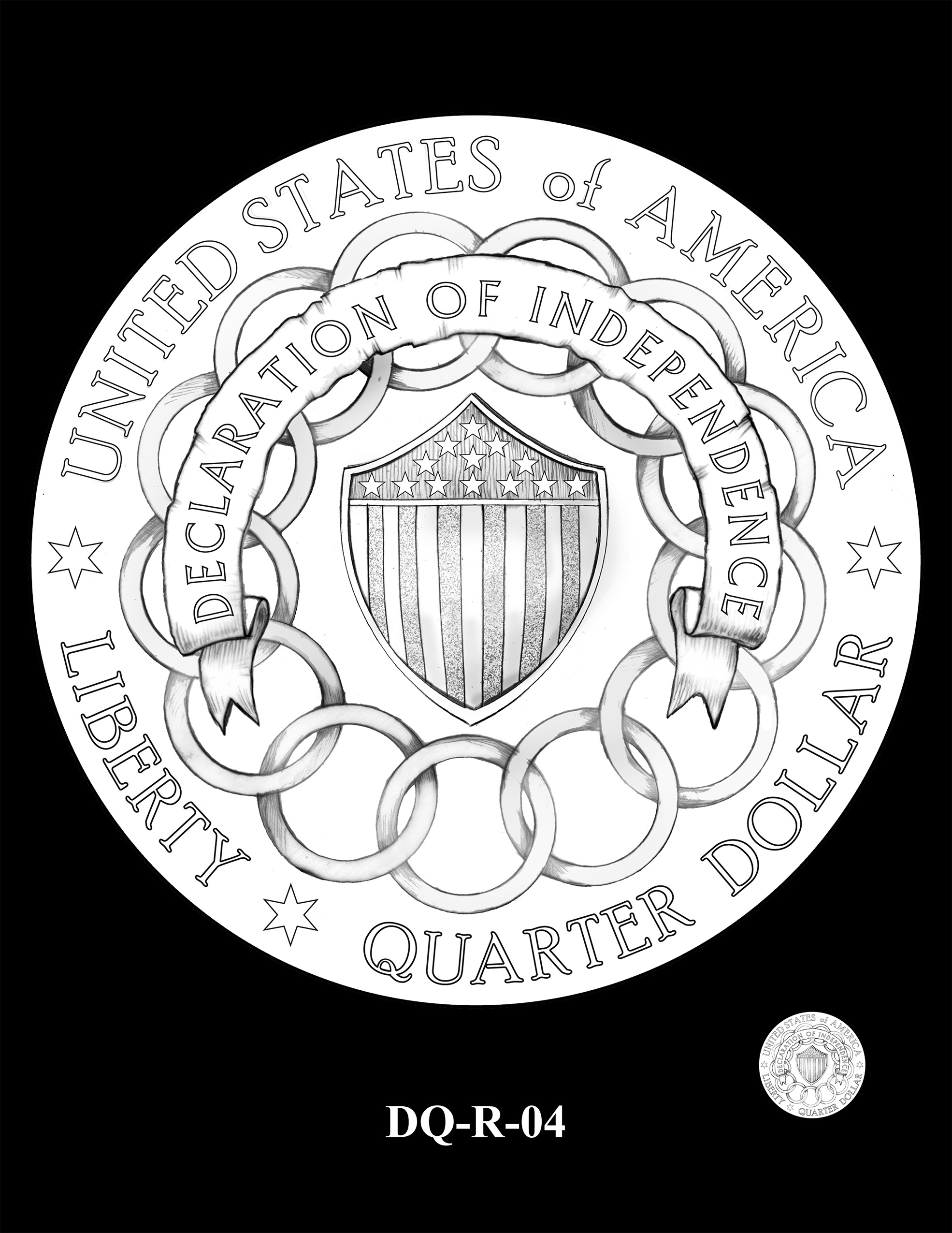 DQ-R-04 -- 2026 Semiquincentennial Quarter - Declaration of Independence