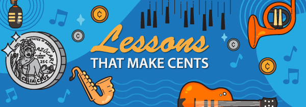 Lessons That Make Cents decorative banner July 2024