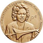 Dr. Christine Darden Bronze Medal Three Inch Obverse