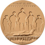 Heroes of Kabul August 2021 Bronze Medal Three Inch Obverse