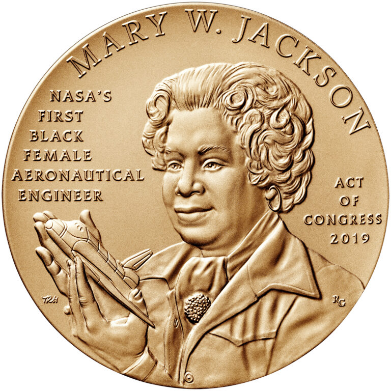 Mary Jackson Bronze Medal Three Inch Obverse