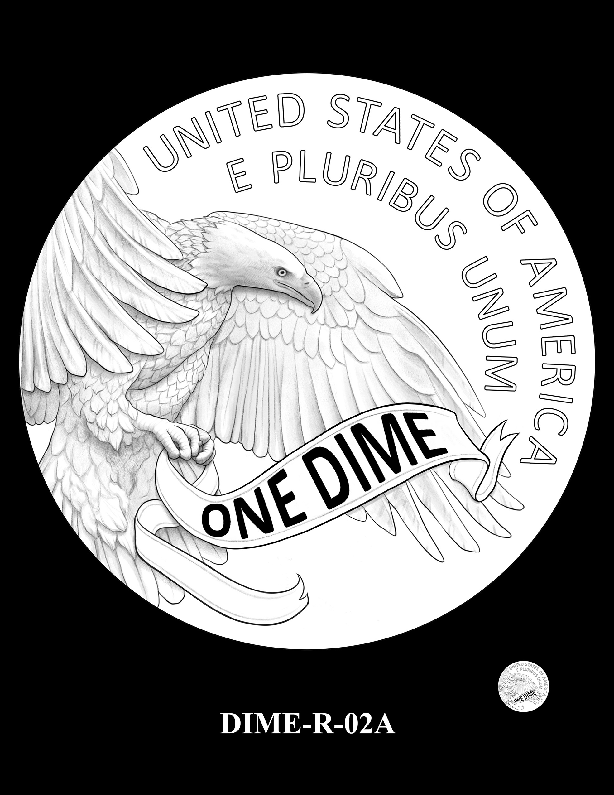 DIME-R-02A -- 2026 Semiquincentennial Dime