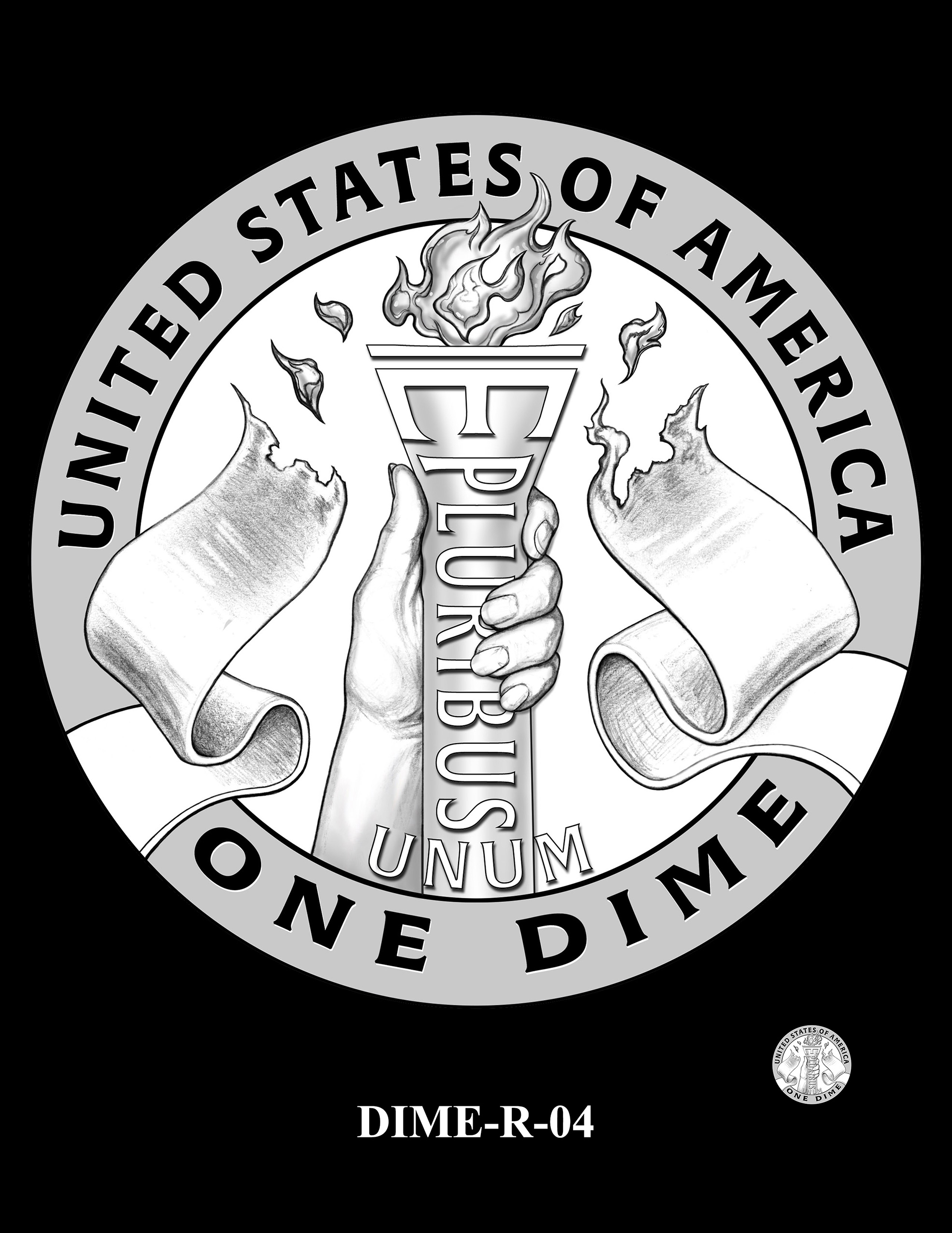 DIME-R-04 -- 2026 Semiquincentennial Dime